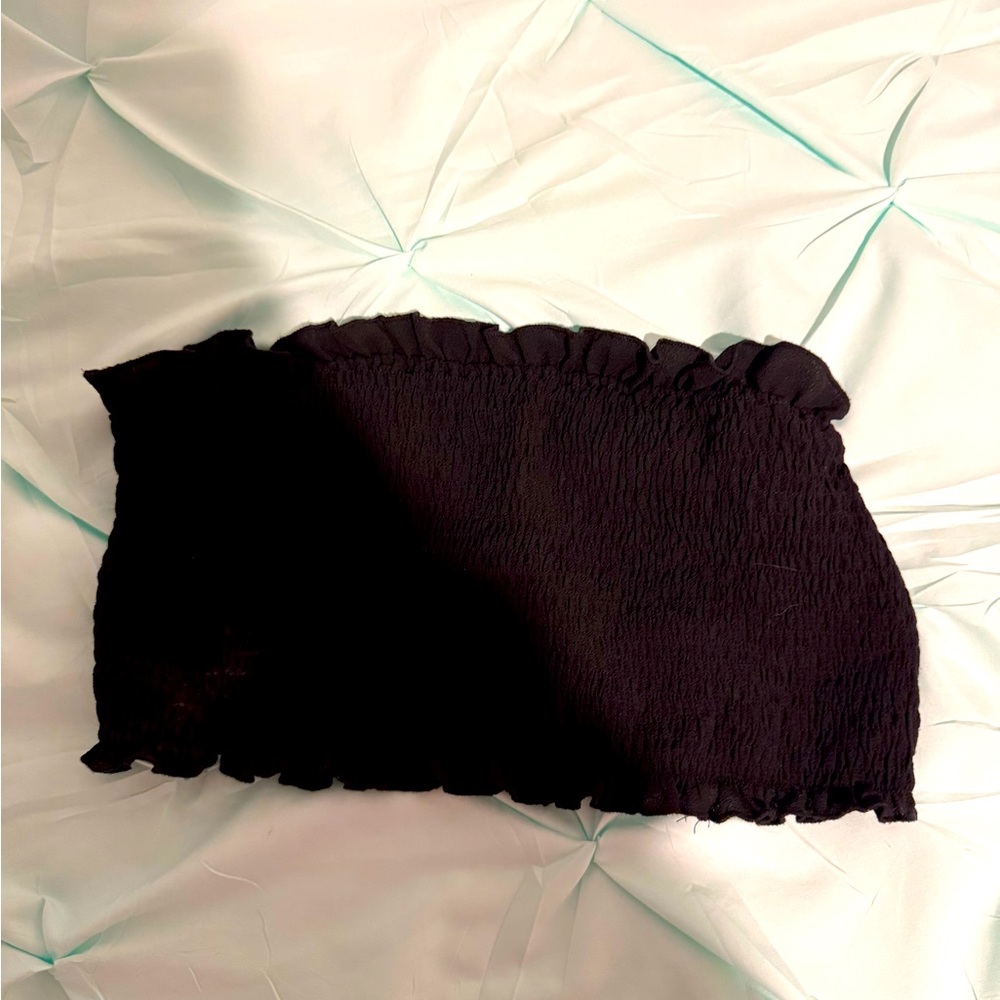 Black two piece shorts set